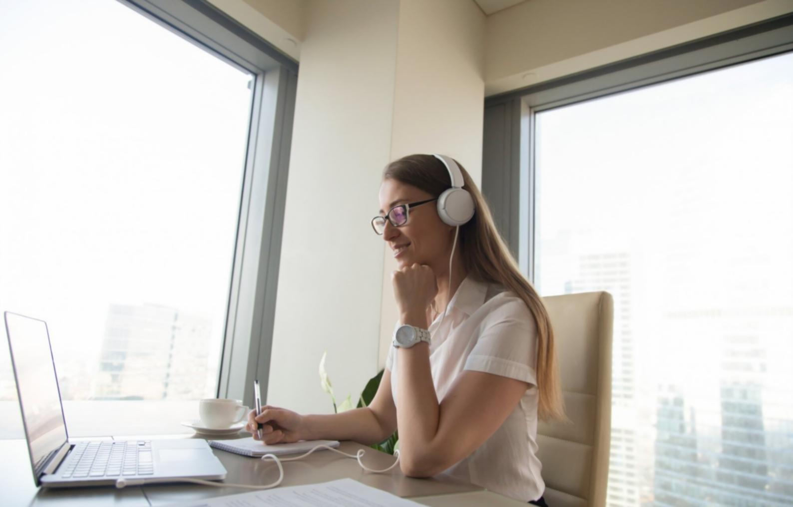 Client meeting discussing financial goals and progress